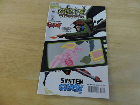 DAREDEVIL "TREE OF KNOWLEDGE IV OF V"   SYSTEM CRASH!  #330 UNGRADED