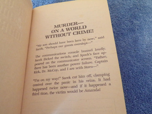 Star Trek: The Vulcan Academy Murders (1984 Edition) by Jean Lorrah