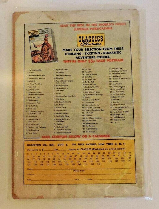 Classics Illustrated Presents: Kim Rudyard Kipling Issue #143