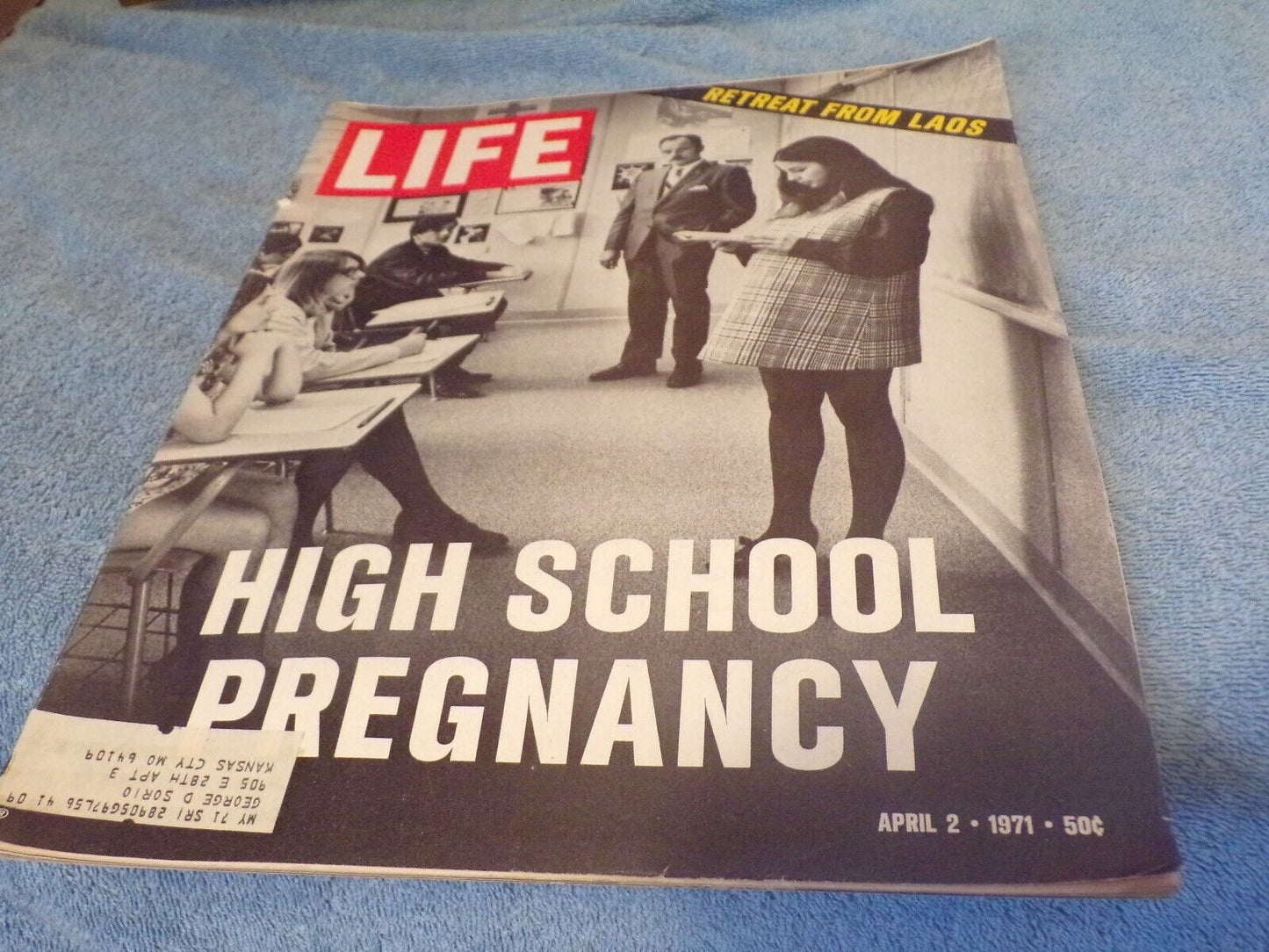 Life Magazine: April 2, 1971 Edition Featuring High School Pregnancy