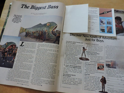 BOYS' LIFE MAGAZINE--JANUARY 1988--THE DOWNHILLERS: FASTEST SKIERS