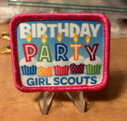 Official Girl Scouts: Birthday Party Patch