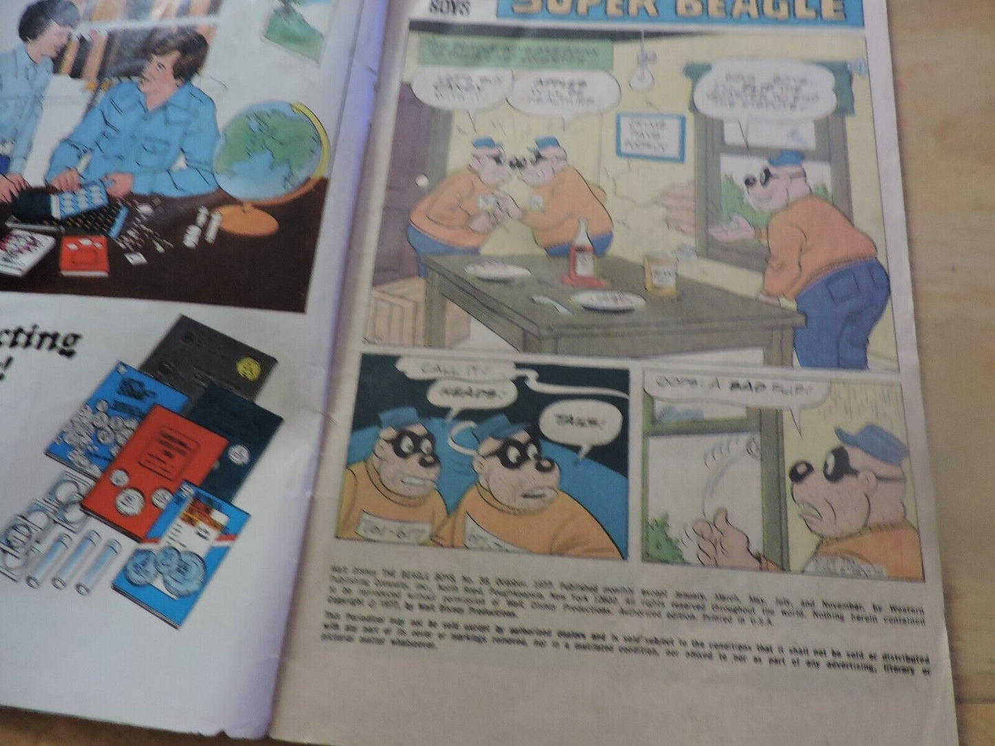 WALT DISNEY: THE BEAGLE BOYS UNGRADED 1977
