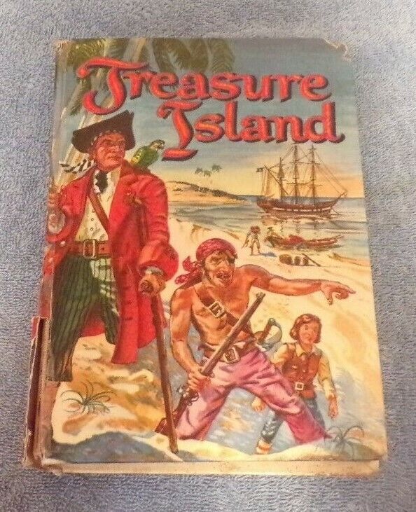 Treasure Island by Robert Louis Stevenson 1955 Printing