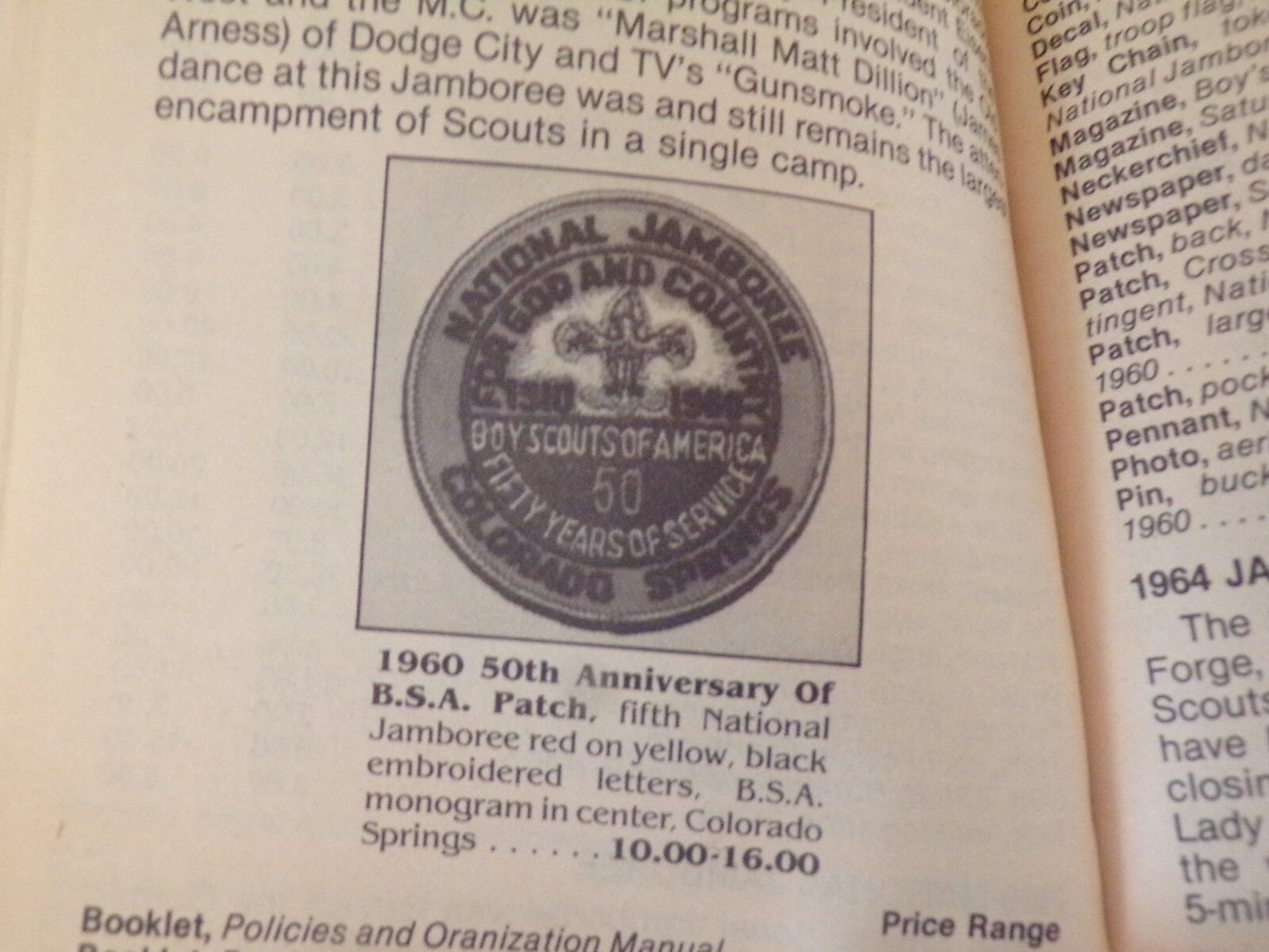 Official 1983 Price Guide to Scouting Collectibles