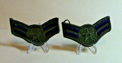 U.S. Air Force Airman 1st Class Chevrons, Small, Subdued (Set of 2)