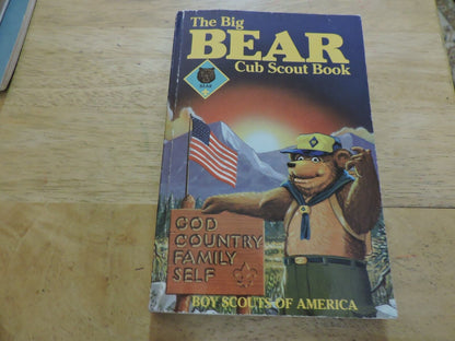 The Big Bear Cub Scout Book 1984 Boy Scouts of America Vintage BSA