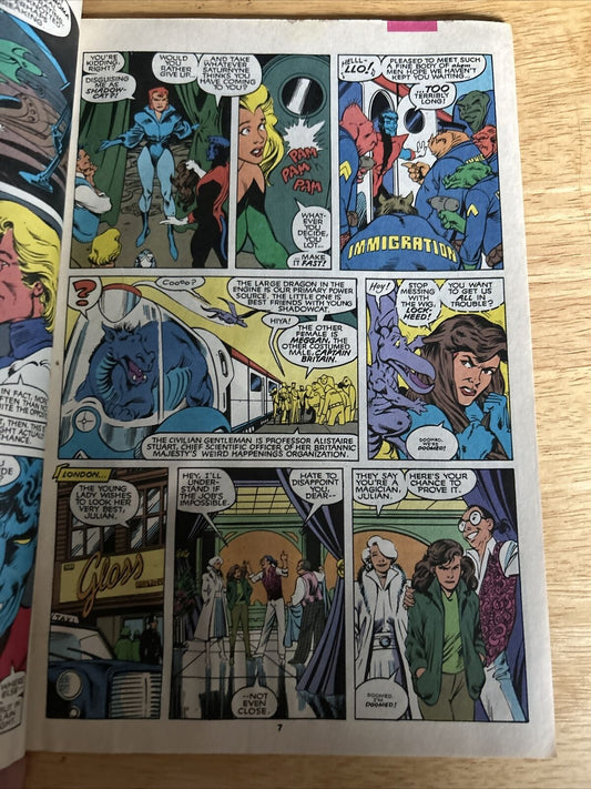 ExCalibur The Cross Time Caper The Final Chapter Marvel #24