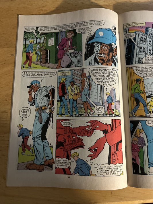 Marvel Comic: Power Pack Against the GunRunners Nov. 1988 Issue 41