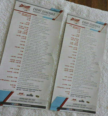 RACING SOUVENIRS: NEWSPAPER, 2011: TICKETS,  DAYTONA, NASCAR ILLUSTRATED, DAY