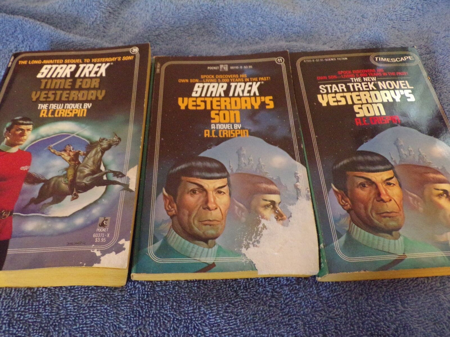 3 Star Trek Novels by A.C. Crispin (1988) 3 for 1 deal