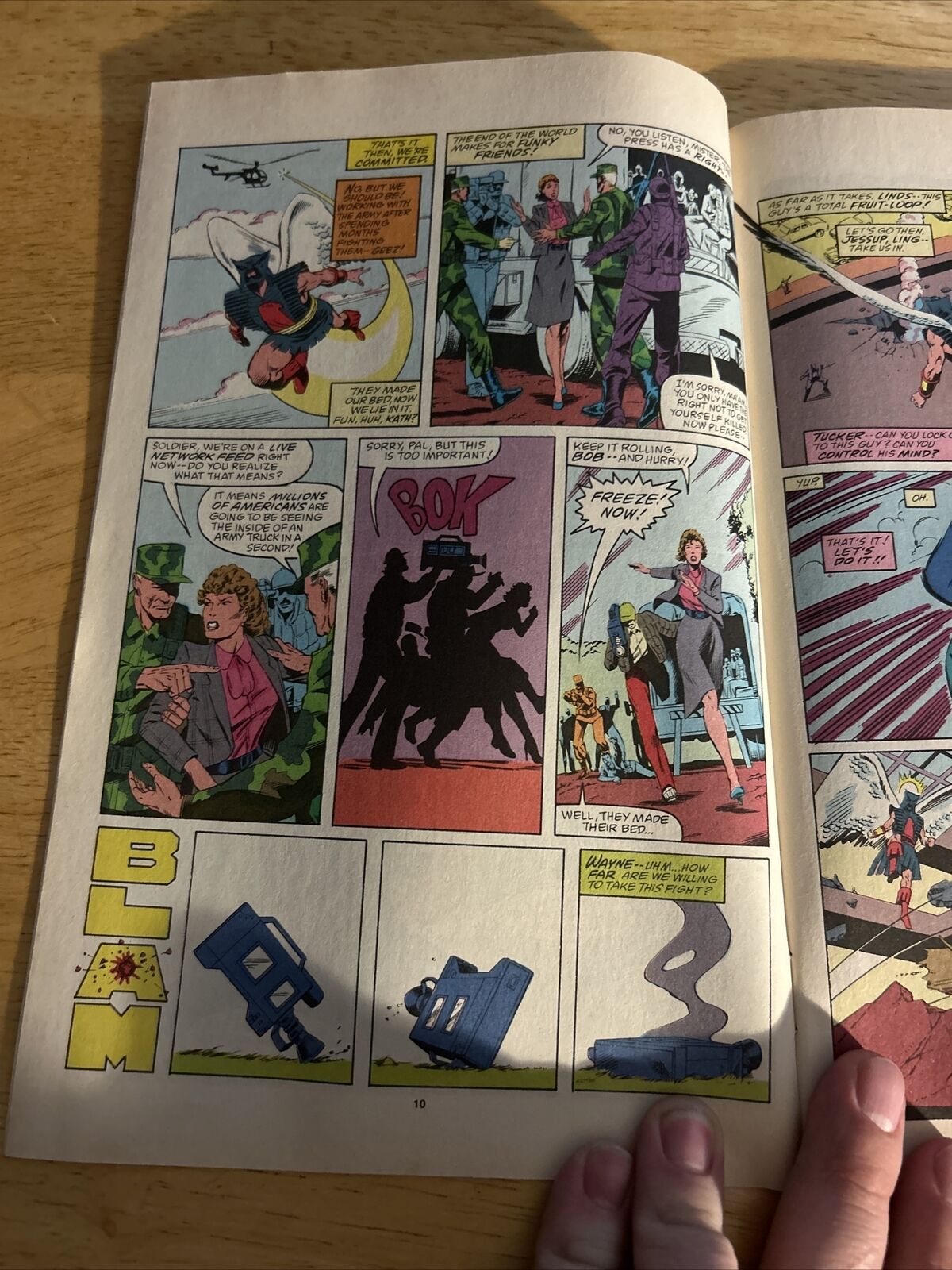 PSI Force PSI-HAWK Returns Marvel Comic, Issue 25, November 1988