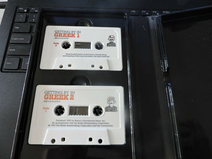 Get By In Greek Barrons Begginers Course  2 CASSETTE TAPES 1983