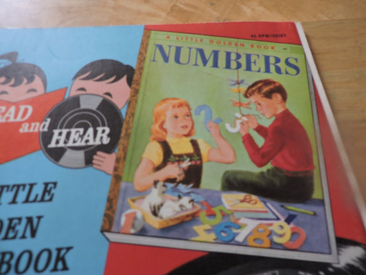LITTLE GOLDEN BOOK AND A SPECIAL RECORD:  NUMBERS 1955