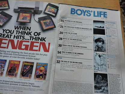 BOYS' LIFE MAGAZINE: JUNE 1989 SECRETS OF THE TERIBLE LIZARDS