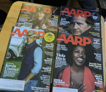AAARP THE MAGAZINE  AMERICAN ASSOCIATION OF RETIRED PERSONS LOT OF 420192020