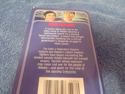 Star Trek: Deep Domain by Howard Weinstein (1987 Print)