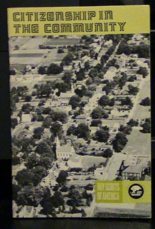 BSA-Merit Badge "Citizenship in the Community" 1977 Printing of the 1972 Edition