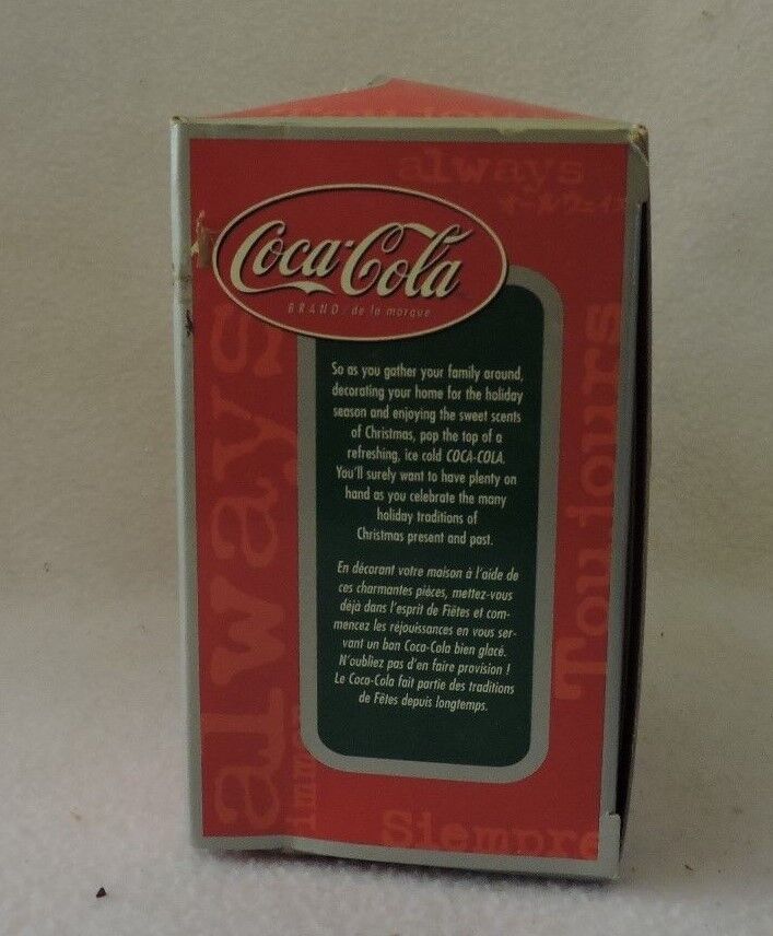 Vintage Coca-Cola Trim a Tree Collection Christmas Ornament