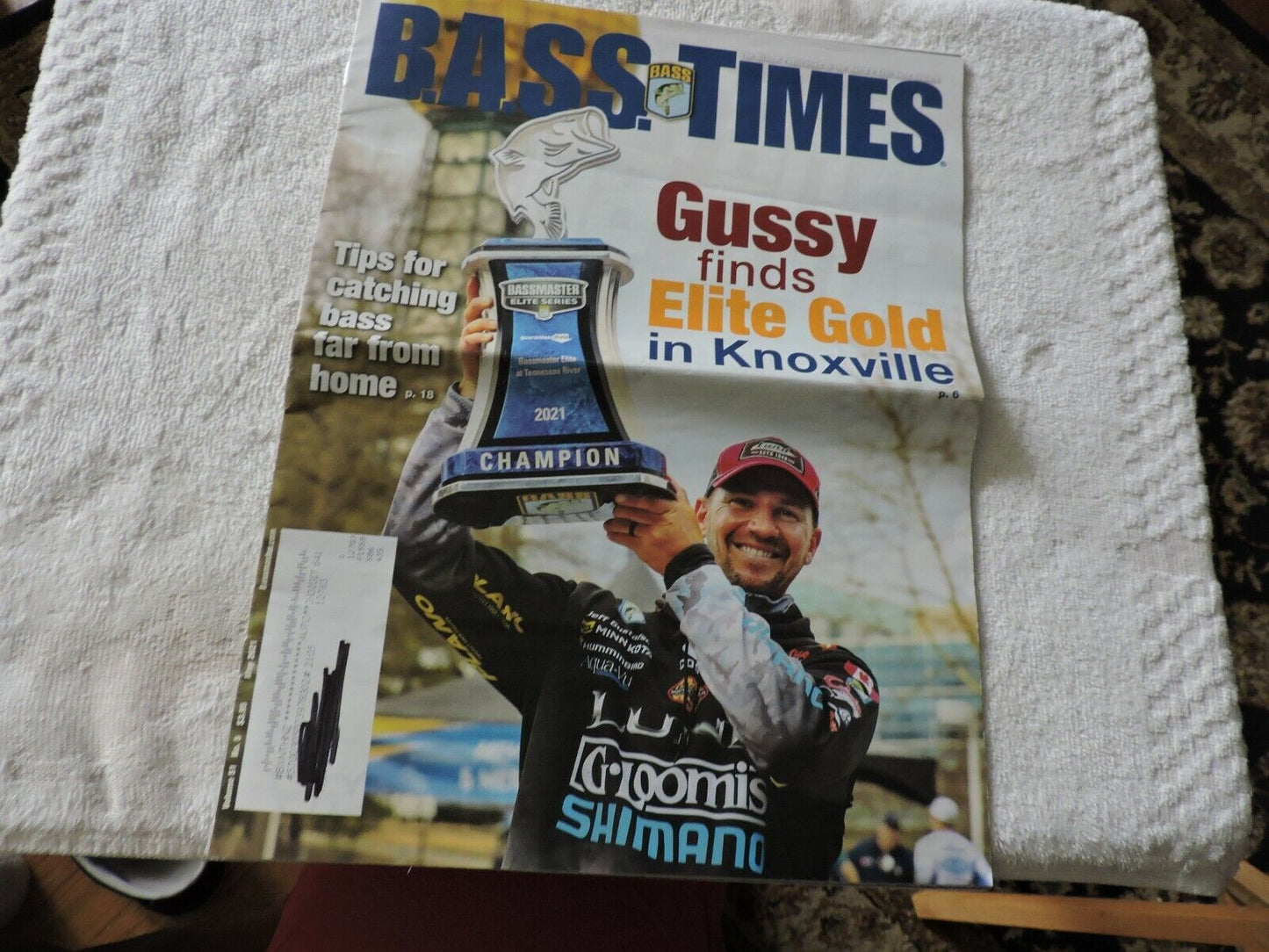 B.A.S.S. TIME,  LOT OF 4: JANUARY, FEBRUARY,  APRIL,  MAY 2021