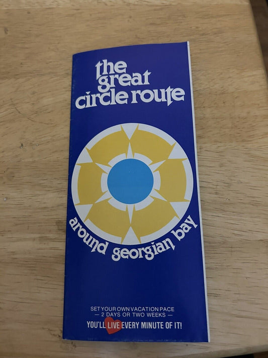 VINTAGE: THE GREAT CIRCLE ROUTE AROUND GEORGIAN BAY (NO DATE)