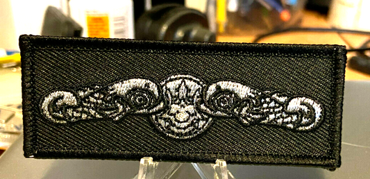 BSA: Sea Scouts "S.E.A.L.TRAINED" Black Uniform Patch (Brand New)