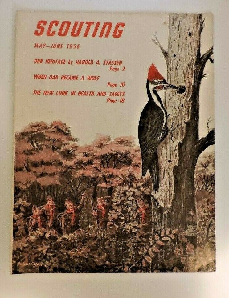 Scouting Magazine May-June 1956 (Our Heritage)