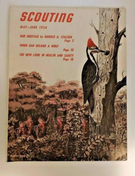 Scouting Magazine May-June 1956 (Our Heritage)