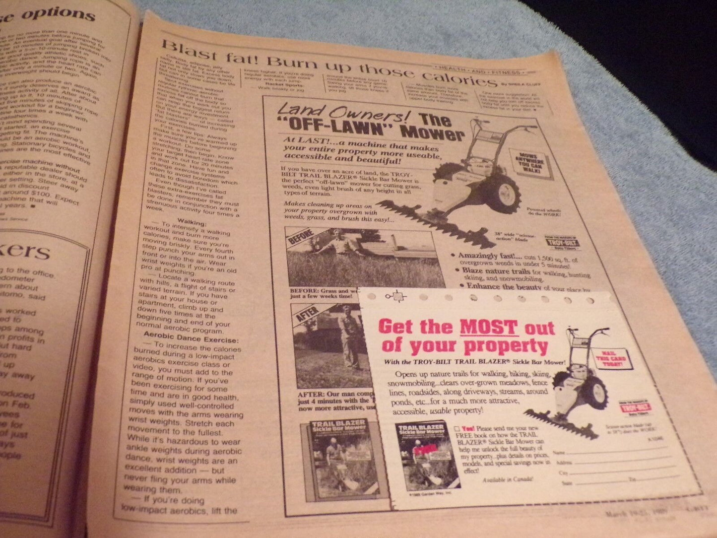 Grit: The Family Newspaper (March 19-25, 1989 Edition)