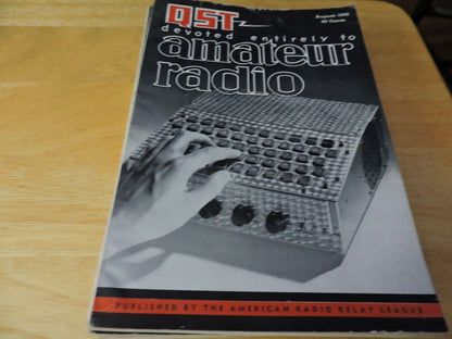 QST AMATEUR RADIO MAGAZINE AUGUST 1965