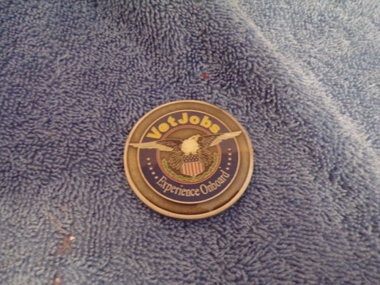 Vetjobs Challenge Coin