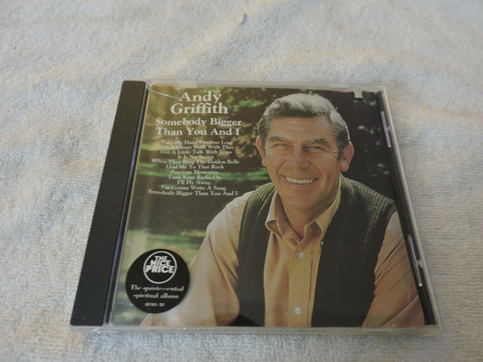 ANDY GRIFFITH "SOMEBODDY BIGGER THAN YOU AND i" 1972 CD