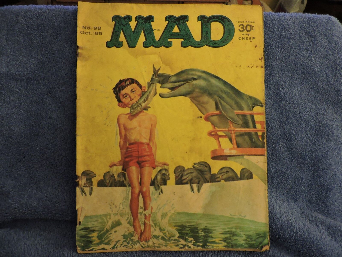 VINTAGE MAD MAGAZINE  NO 98 OCTOBER 1965  * HUMOR COMIC DATING