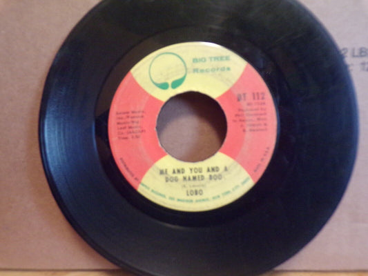 Lobo Presents Walk Away From It All/Me And You And A Dog Named Boo Vinyl Record