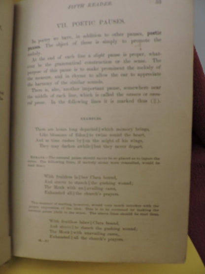 McGuffey's 1879 Fifth  Eclectic  ReaderÂ  Van Antwerp, Bragg & Co.
