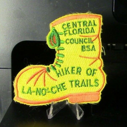 BSA:  Central Florida Council, Hiker of LA-NO-CHE Trails Patch