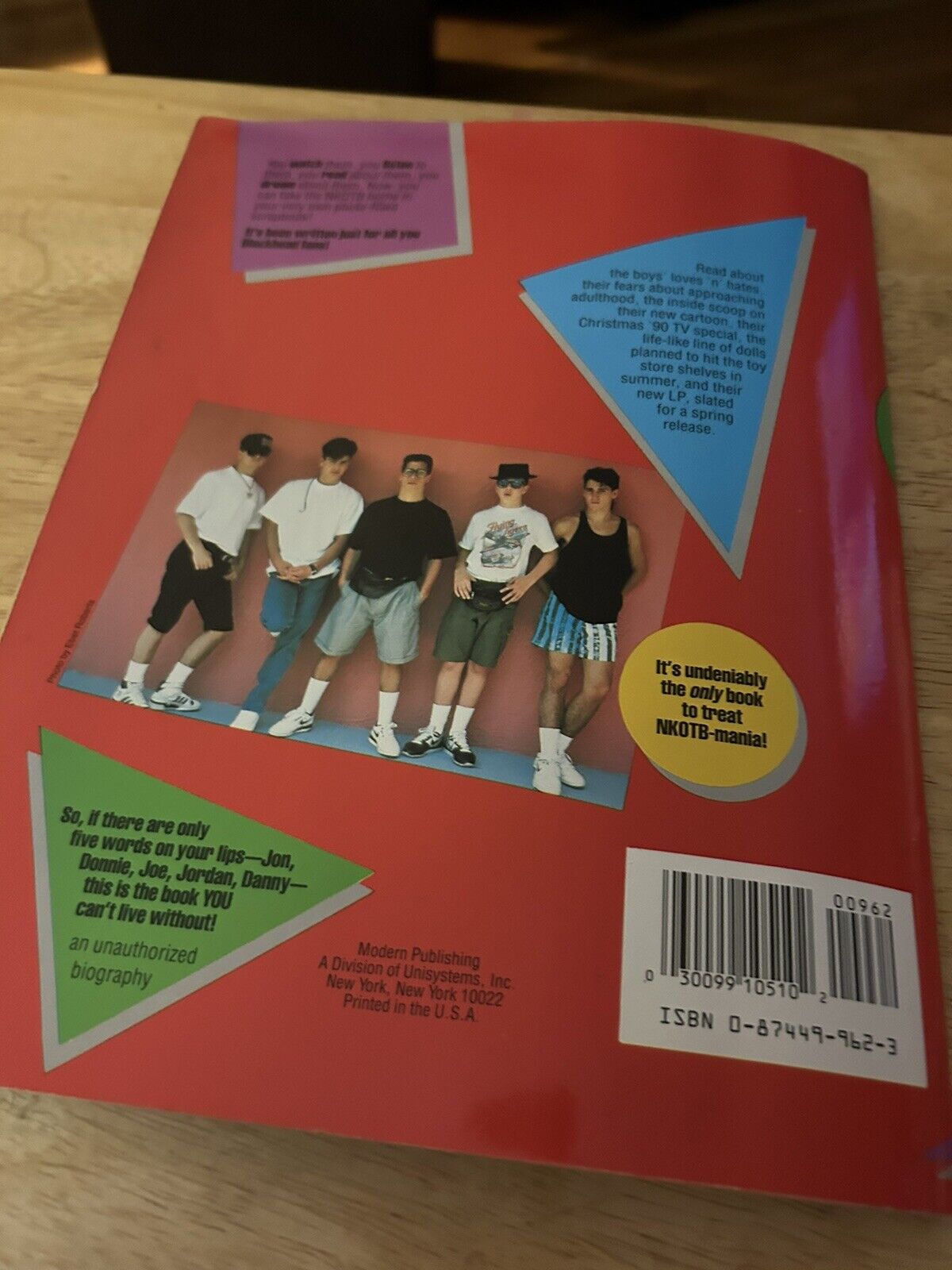 NEW KIDS ON THE BLOCK SCRAPBOOK 1990