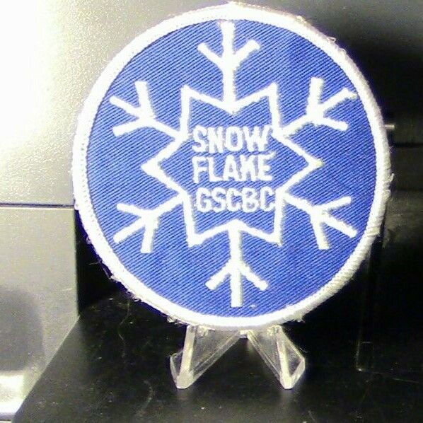 Girl Scouts: Girl Scouts of Chesapeake Bay "Snow Flake" Patch
