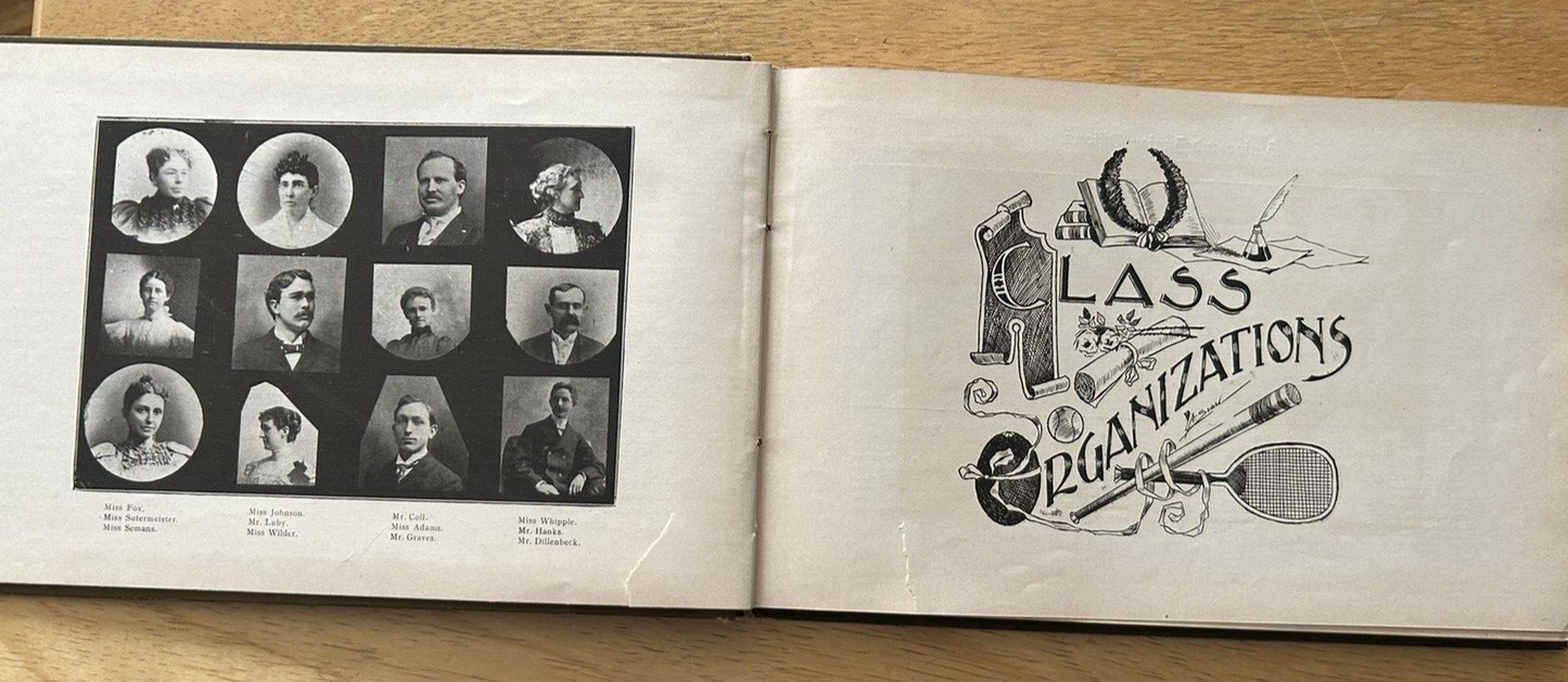 THE CENTRALIAN CLASS OF 1899 FIRST CENTRAL HIGH SCHOOL ANNUAL