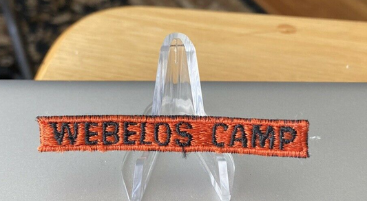 Official Cub Scout Webelos Camp Patch