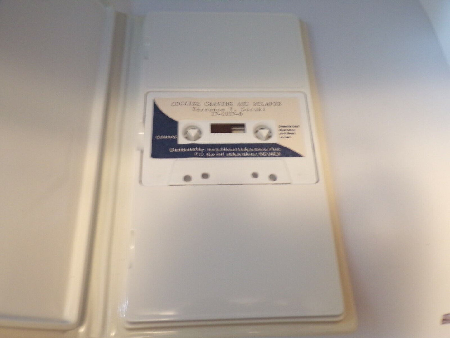 Cocaine Craving and Relapse: A Comparison Between Alcohol and Cocaine (Cassette)