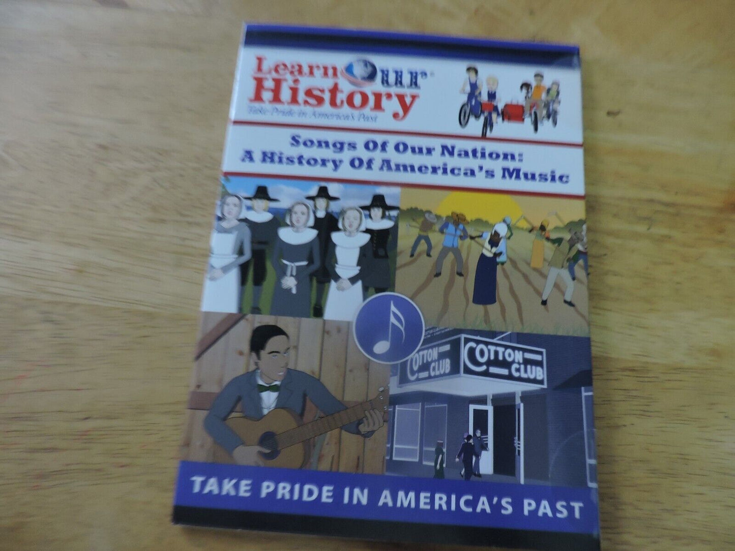 LEARN OUR HISTORY: SONGS OF OUR NATION: HISTORY OF AMERICA'S MUSIC DVD 2014-2017
