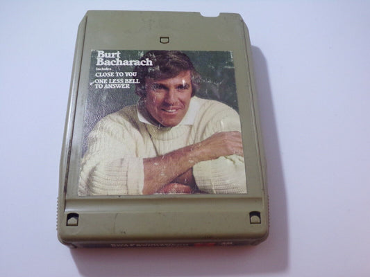 Bart Bucharach--Close to You-- Vintage 8-Track Tape