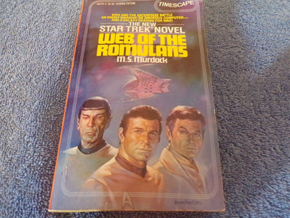Star Trek: Web of the Romulans by M.S.Murdock (1983 Print)