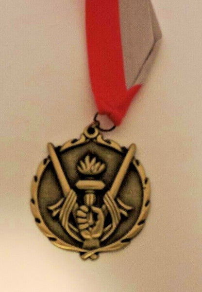 OSU Winter Open Air Pistol 1st Place 2017 Medal and Ribbon