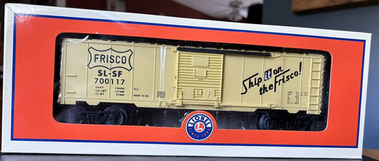 LIONEL TRAIN: 2014 FRISCO BOXCAR #700117