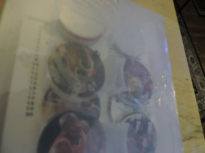 THE JORDAN MILK CAPS:  POG SET MICHAEL JORDAN 42 CAPS