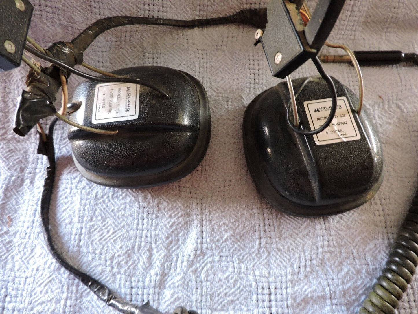 MIDLAND AVIATION HEAD SET--SELLING FOR PARTS