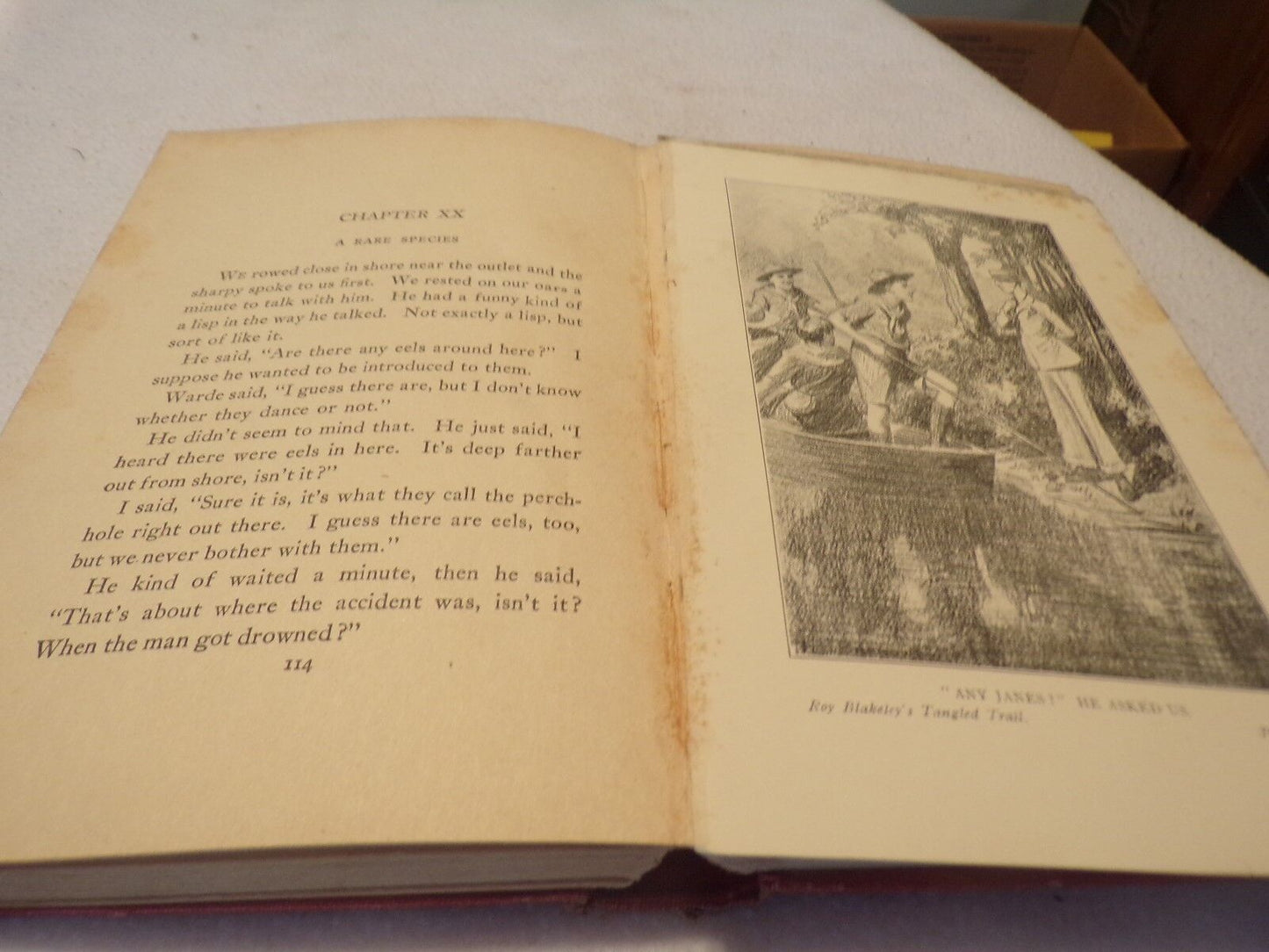 Vintage (1924) Hardcover Book: Roy Blakeleys Tangled Trail (Approved by the BSA)