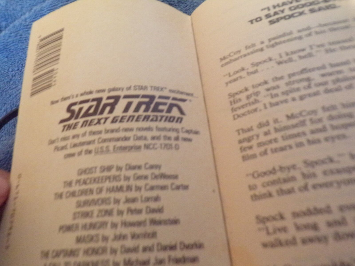 Star Trek: The Lost Years by J. M. Dillard (1989)